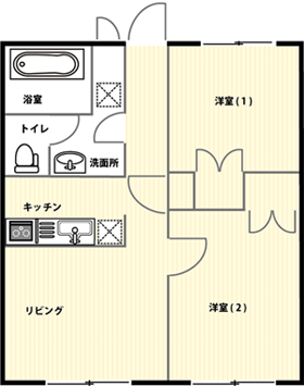 1306 間取り図