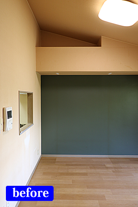 リビング ( 1 )改修前